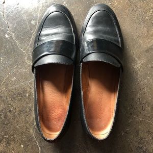 Madewell leather loafers